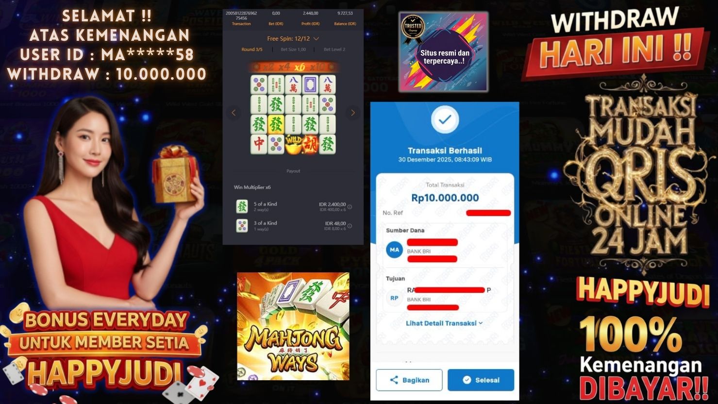 HAPPYJUDI JACKPOT SLOT MAHJONG WAYS